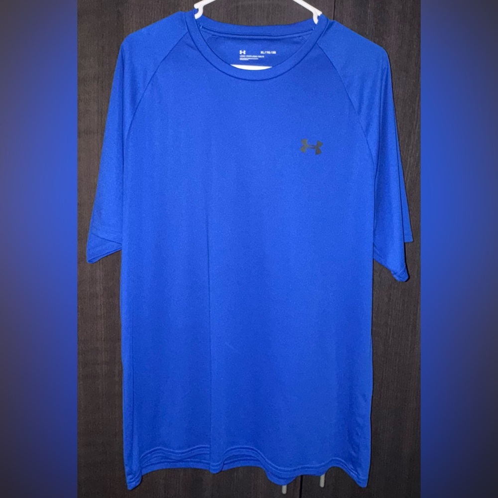 Under Armour Men's Shirts - Blue, Green, Gray - Picture 2 of 4